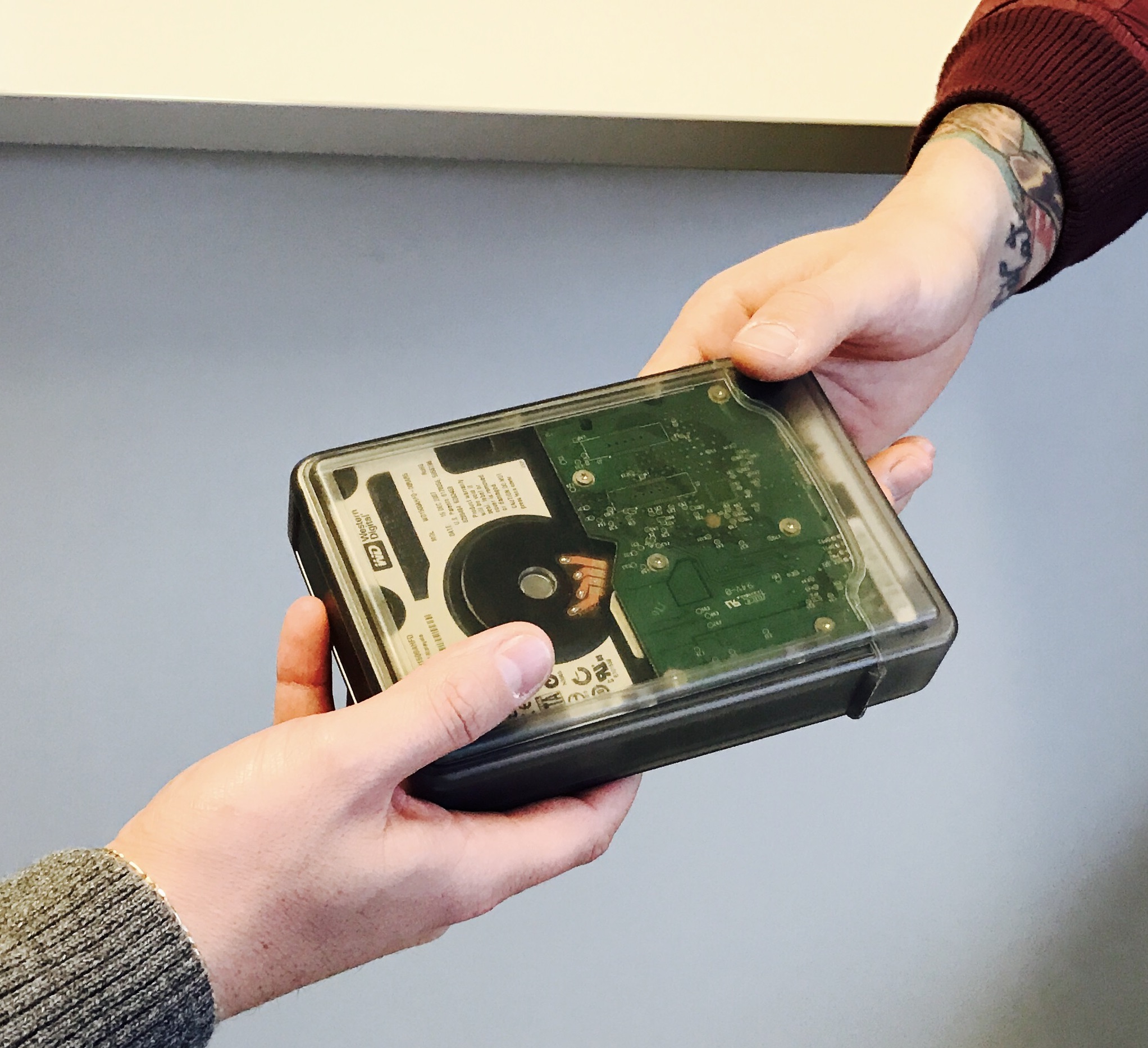 Riconsegna recupero dati Brescia